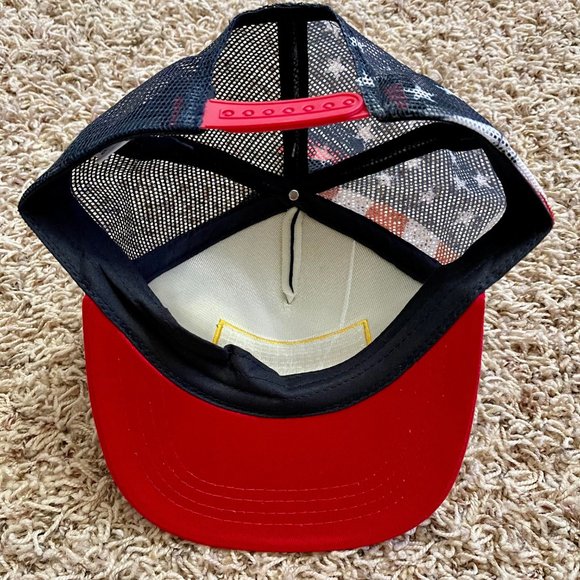 Icon Sports Embroidered United States Country Flag Trucker Hat Cap One Size New - Picture 5 of 6